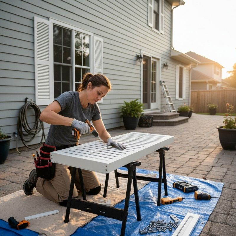 Outdoor Shutter Repair