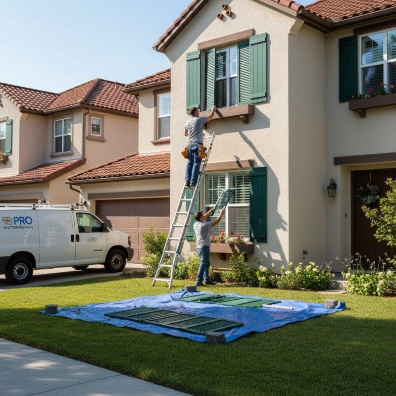 Outdoor Shutter Repair