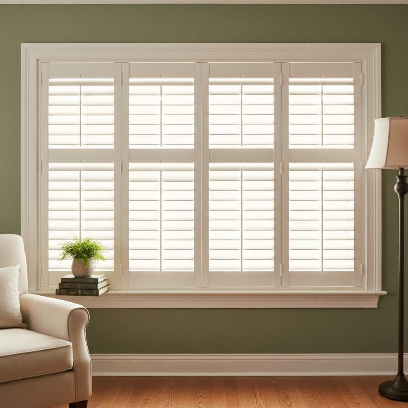 Wood Shutters Installation